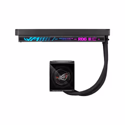 ASUS ROG Strix LC IV 360 ARGB LCD Processore Kit di raffreddamento a liquido 12 cm Nero - Vista aggiuntiva 8