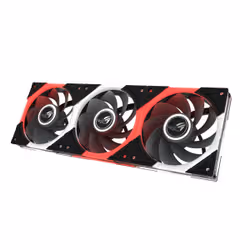 ASUS ROG Eurux GR120 ARGB Reverse Fan - Triple Pack Case per computer Ventilatore 12 cm Nero, Bianco 3 pz - Vista aggiuntiva 4