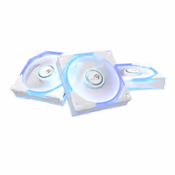 ASUS ROG Eurux GR120 ARGB Reverse Fan White Edition - Triple Pack Case per computer Ventilatore 12 cm Bianco 3 pz - Vista aggiuntiva 3