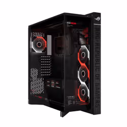 ASUS ROG CRONOX GR801 CURVE TG ARGB BLACK Midi Tower Nero - Vista aggiuntiva 3