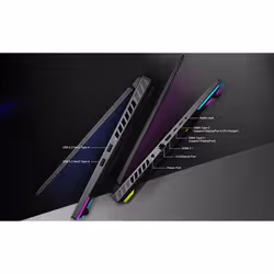 ASUS ROG Strix G16 G614FR-TS230W AMD Ryzen™ 9 9955HX Computer portatile 40,6 cm (16") WQXGA 32 GB DDR5-SDRAM 1 TB SSD NVIDIA GeForce RTX 5070 Ti Wi-Fi 6E (802.11ax) Windows 11 Home Tedesco Grigio - Vista aggiuntiva 6