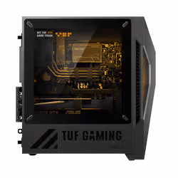 ASUS TUF Gaming T500 T500MV-07240H242W Intel Core 7 240H 32 GB DDR5-SDRAM 1 TB SSD NVIDIA GeForce RTX 5060 Ti Windows 11 Home Mini Tower PC Nero, Grigio - Vista aggiuntiva 4
