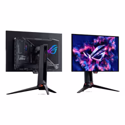 ASUS ROG Swift OLED PG27UCWM Monitor PC 67,3 cm (26.5") 3840 x 2160 Pixel 4K Ultra HD QD-OLED Nero - Vista aggiuntiva 2