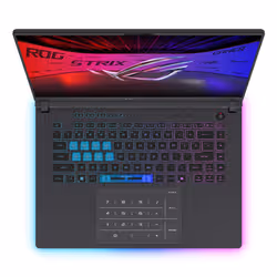 ASUS ROG Strix G16 G615LM-TS321W Intel Core Ultra 9 290HX Plus Computer portatile 40,6 cm (16") 2.5K 16 GB DDR5-SDRAM 1 TB SSD NVIDIA GeForce RTX 5060 Wi-Fi 7 (802.11be) Windows 11 Home Grigio - Vista aggiuntiva 5