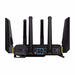 ASUS ROG Rapture GT-BE98 router wireless 10 Gigabit Ethernet Quad-band (2.4 GHz / 5 GHz-1 / 5 GHz-2 / 6 GHz) Nero - Vista aggiuntiva 6