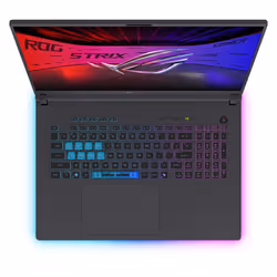 ASUS ROG Strix G18 G815LW-SA269W Intel Core Ultra 9 290HX Plus Computer portatile 45,7 cm (18") 2.5K 32 GB DDR5-SDRAM 1 TB SSD NVIDIA GeForce RTX 5080 Wi-Fi 7 (802.11be) Windows 11 Home Grigio, Verde - Vista aggiuntiva 4