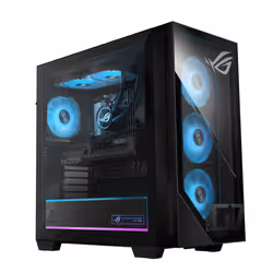 ASUS ROG G700 GM700TZ-R9800X283W AMD Ryzen™ 7 9800X3D 32 GB DDR5-SDRAM 2 TB SSD AMD Radeon RX 9070 XT Windows 11 Home Tower PC Nero - Vista aggiuntiva 4