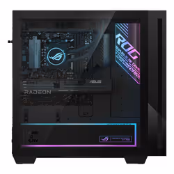 ASUS ROG G700 GM700TZ-R9800X283W AMD Ryzen™ 7 9800X3D 32 GB DDR5-SDRAM 2 TB SSD AMD Radeon RX 9070 XT Windows 11 Home Tower PC Nero - Vista aggiuntiva 6