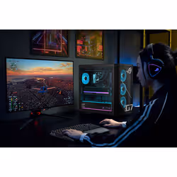 ASUS ROG G700 GM700TZ-R9800X283W AMD Ryzen™ 7 9800X3D 32 GB DDR5-SDRAM 2 TB SSD AMD Radeon RX 9070 XT Windows 11 Home Tower PC Nero - Vista aggiuntiva 8