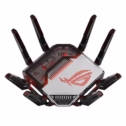 ASUS ROG Rapture GT-BN98 router wireless 10 Gigabit Ethernet Quad-band (2.4 GHz / 5 GHz-1 / 5 GHz-2 / 6 GHz) Nero, Bianco - Vista aggiuntiva 2