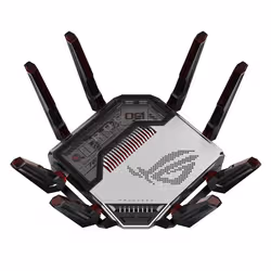 ASUS ROG Rapture GT-BN98 router wireless 10 Gigabit Ethernet Quad-band (2.4 GHz / 5 GHz-1 / 5 GHz-2 / 6 GHz) Nero, Bianco - Vista aggiuntiva 5