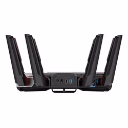 ASUS ROG Rapture GT-BN98 router wireless 10 Gigabit Ethernet Quad-band (2.4 GHz / 5 GHz-1 / 5 GHz-2 / 6 GHz) Nero, Bianco - Vista aggiuntiva 7