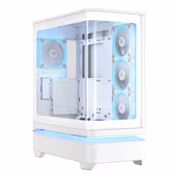 ASUS PRIME AP304 TG ARGB WHITE Bianco - Vista aggiuntiva 2