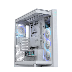 ASUS ROG CRONOX GR801 CURVE TG ARGB WHITE Midi Tower Bianco