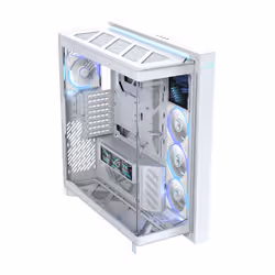 ASUS ROG CRONOX GR801 CURVE TG ARGB WHITE Midi Tower Bianco - Vista aggiuntiva 2