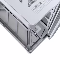 ASUS ROG CRONOX GR801 CURVE TG ARGB WHITE Midi Tower Bianco - Vista aggiuntiva 5