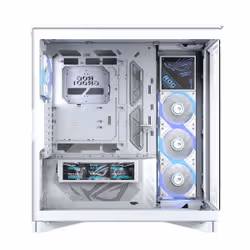 ASUS ROG CRONOX GR801 CURVE TG ARGB WHITE Midi Tower Bianco - Vista aggiuntiva 8