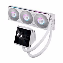 ASUS ROG Strix LC IV 360 ARGB LCD White Edition Processore Kit di raffreddamento a liquido 12 cm Bianco - Vista aggiuntiva 4