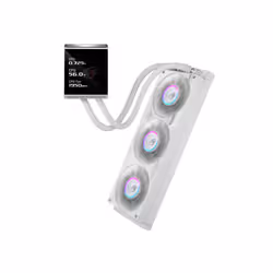 ASUS ROG Strix LC IV 360 ARGB LCD White Edition Processore Kit di raffreddamento a liquido 12 cm Bianco - Vista aggiuntiva 5