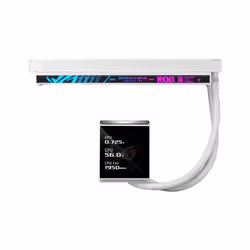 ASUS ROG Strix LC IV 360 ARGB LCD White Edition Processore Kit di raffreddamento a liquido 12 cm Bianco - Vista aggiuntiva 6