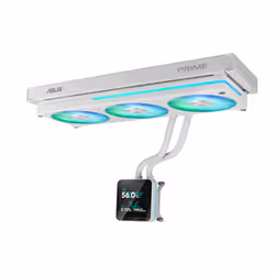 ASUS PRIME SLC II 360 ARGB LCD WHT Processore Raffreddatore di liquidi tutto in uno 12 cm Bianco 1 pz - Vista aggiuntiva 2