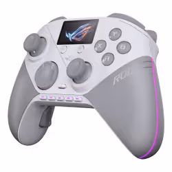 ASUS ROG Raikiri II Pro Bianco Bluetooth/RF/USB Gamepad Analogico/Digitale PC - Vista aggiuntiva 2