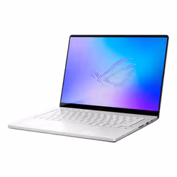 ASUS ROG Zephyrus G14 GU405AR-SY106W Copilot+ PC Intel Core Ultra 9 386H Computer portatile 35,6 cm (14") WQXGA+ 32 GB LPDDR5x-SDRAM 1 TB SSD NVIDIA GeForce RTX 5070 Ti Wi-Fi 7 (802.11be) Windows 11 Home Tedesco Bianco - Vista aggiuntiva 4
