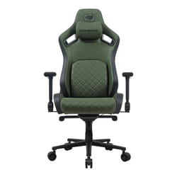 COUGAR DEFENSOR S ARMY GREEN F Sedia per gaming universale Sedia tappezzata Verde