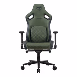 COUGAR DEFENSOR S ARMY GREEN F Sedia per gaming universale Sedia tappezzata Verde - Vista aggiuntiva 4