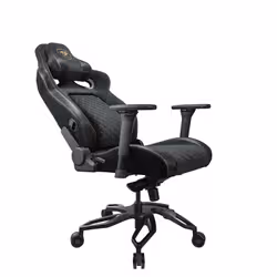 COUGAR CGR-T2F-GLB Sedia per gaming universale Sedia imbottita tappezzata Nero - Vista aggiuntiva 6