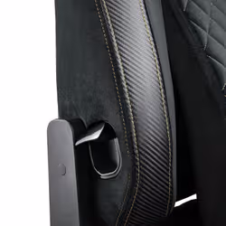 COUGAR CGR-T2F-GLB Sedia per gaming universale Sedia imbottita tappezzata Nero - Vista aggiuntiva 8