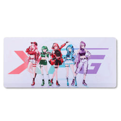 XPG Frontline XL Saga Tappetino per mouse per gioco da computer Multicolore, Bianco