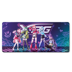 XPG Frontline XL Saga Tappetino per mouse per gioco da computer Nero, Multicolore