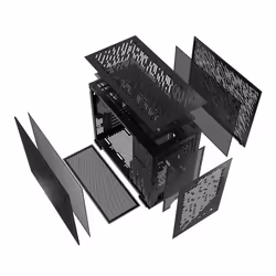 XPG VALOR AIR Midi Tower Nero - Vista aggiuntiva 7