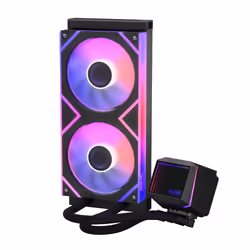 XPG LEVANTE II Processore Kit di raffreddamento a liquido 12 cm Nero - Vista aggiuntiva 3