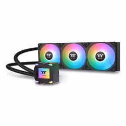Thermaltake LA360 ARGB, Kit di raffreddamento a liquido, 12 cm, 600 Giri/min, 2500 Giri/min, Nero