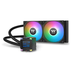 Thermaltake LA240-S ARGB Scheda madre Kit di raffreddamento a liquido 12 cm Nero 1 pz