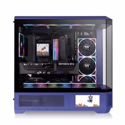 Thermaltake CA-11H-00FNWN-00 computer case Full Tower Blu - Vista aggiuntiva 2