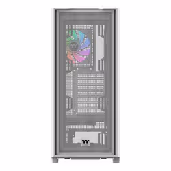 Thermaltake S380 TG ARGB Midi Tower Nero, Bianco - Vista aggiuntiva 2
