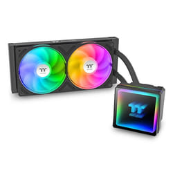 Thermaltake TH240 V3 ARGB Processore Raffreddatore di liquidi tutto in uno 12 cm Nero 1 pz