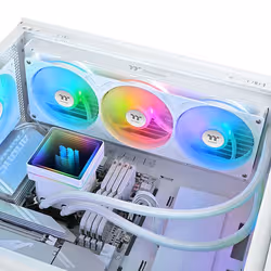 Thermaltake TH360 V3 ARGB Processore Raffreddatore di liquidi tutto in uno 12 cm Bianco 1 pz - Vista aggiuntiva 5