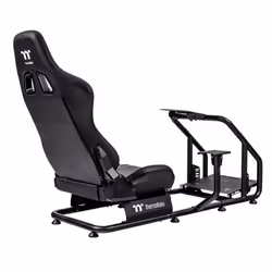 Thermaltake GSC-R30-CPASBB-01 sedia per videogioco Sedia da gioco per console Seduta piatta Nero - Vista aggiuntiva 2