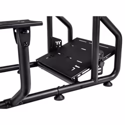 Thermaltake GSC-R30-CPASBB-01 sedia per videogioco Sedia da gioco per console Seduta piatta Nero - Vista aggiuntiva 4
