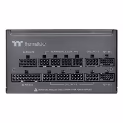 Thermaltake Toughpower PT 1200W alimentatore per computer 24-pin ATX ATX Nero - Vista aggiuntiva 6