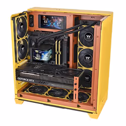 Thermaltake MAGCurve 360 Ultra AIO ARGB Fan Scheda madre Kit di raffreddamento a liquido 12 cm Nero 1 pz - Vista aggiuntiva 6