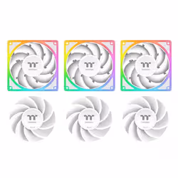 Thermaltake MAGCurve 360 Ultra Snow AIO ARGB Fan Scheda madre Kit di raffreddamento a liquido 12 cm Bianco 1 pz - Vista aggiuntiva 5