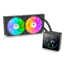 Thermaltake TH240-S V3 ARGB Processore Raffreddatore di liquidi tutto in uno 12 cm Nero 1 pz