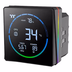 Thermaltake TH240-S V3 ARGB Processore Raffreddatore di liquidi tutto in uno 12 cm Nero 1 pz - Vista aggiuntiva 2