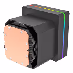 Thermaltake TH240-S V3 ARGB Processore Raffreddatore di liquidi tutto in uno 12 cm Nero 1 pz - Vista aggiuntiva 4