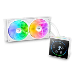 Thermaltake TH240-S V3 ARGB Processore Raffreddatore di liquidi tutto in uno 12 cm Bianco 1 pz